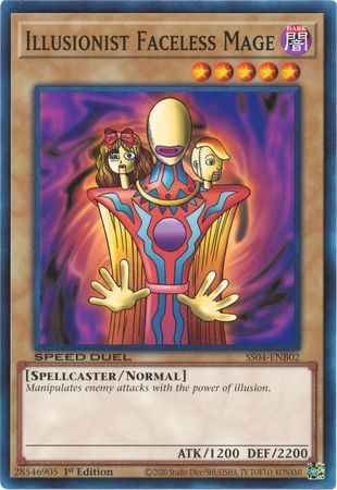 Illusionist Faceless Mage [SS04-ENB02] Common Yu-Gi-Oh!
