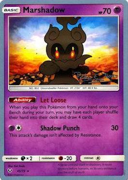 Marshadow (45/73) (Dragones y Sombras - Pedro Eugenio Torres) [World Championships 2018] Pokémon