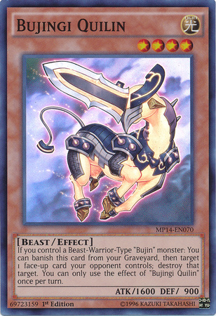 Bujingi Quilin [MP14-EN070] Super Rare Yu-Gi-Oh!