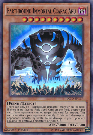Earthbound Immortal Ccapac Apu [LC5D-EN147] Super Rare Yu-Gi-Oh!