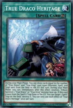 True Draco Heritage [OP11-EN020] Common Yu-Gi-Oh!