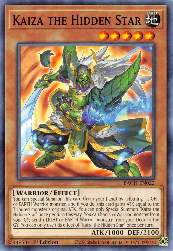 Kaiza the Hidden Star [BACH-EN022] Common Yu-Gi-Oh!