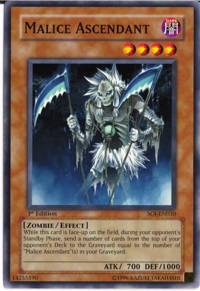 Malice Ascendant [SOI-EN030] Common Yu-Gi-Oh!