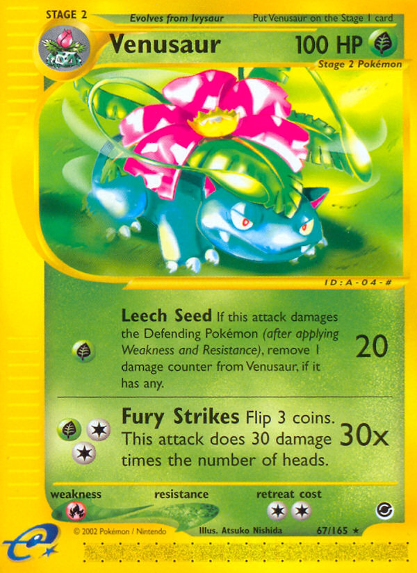 Venusaur (67/165) [Expedition: Base Set] Pokémon