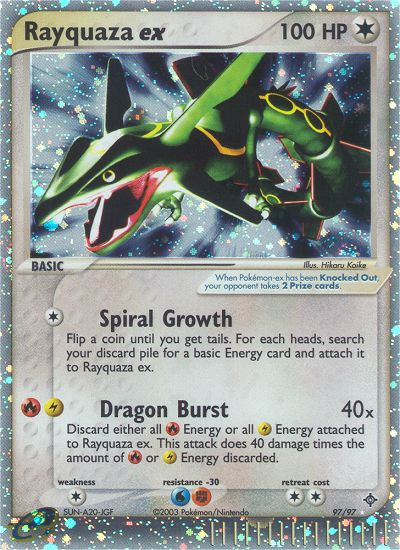 Rayquaza ex (97/97) [EX: Dragon] Pokémon