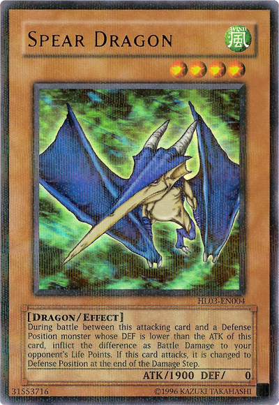 Spear Dragon [HL03-EN004] Parallel Rare Yu-Gi-Oh!