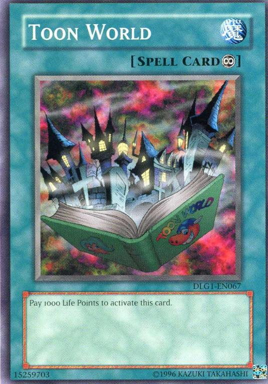 Toon World [DLG1-EN067] Common Yu-Gi-Oh!