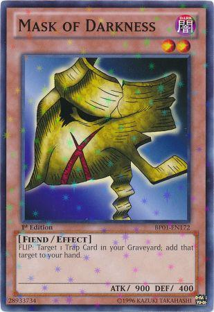 Mask of Darkness [BP01-EN172] Starfoil Rare Yu-Gi-Oh!