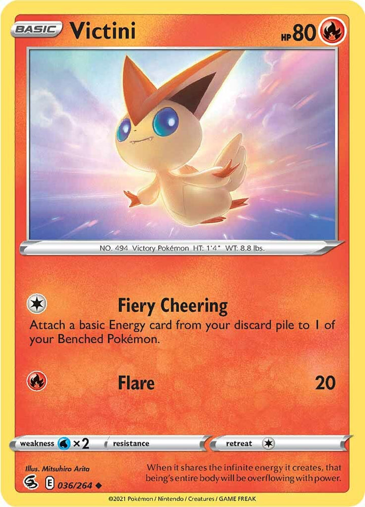Victini (036/264) [Sword & Shield: Fusion Strike] Pokémon