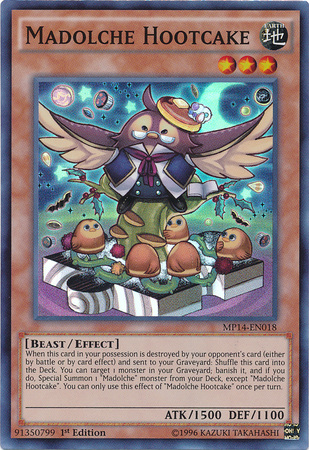 Madolche Hootcake [MP14-EN018] Super Rare Yu-Gi-Oh!