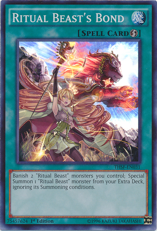 Ritual Beast's Bond [THSF-EN031] Super Rare Yu-Gi-Oh!