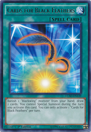 Cards for Black Feathers [LC5D-EN139] Rare Yu-Gi-Oh!