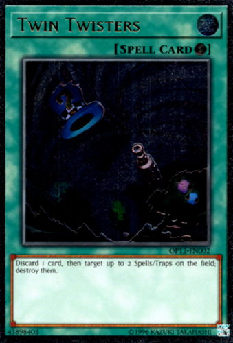 Twin Twisters [OP12-EN002] Ultimate Rare Yu-Gi-Oh!