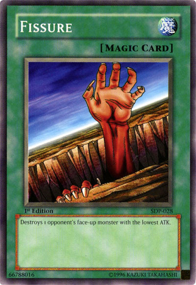 Fissure [SDP-028] Common Yu-Gi-Oh!