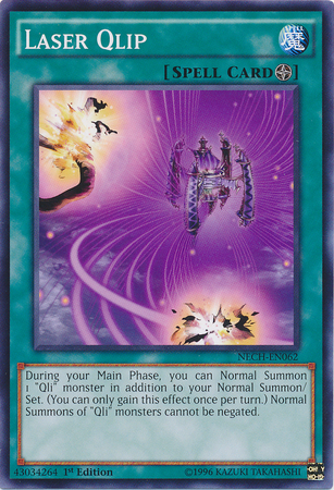 Laser Qlip [NECH-EN062] Common Yu-Gi-Oh!