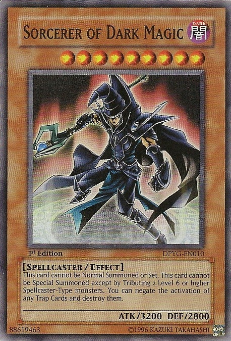 Sorcerer of Dark Magic [DPYG-EN010] Super Rare Yu-Gi-Oh!