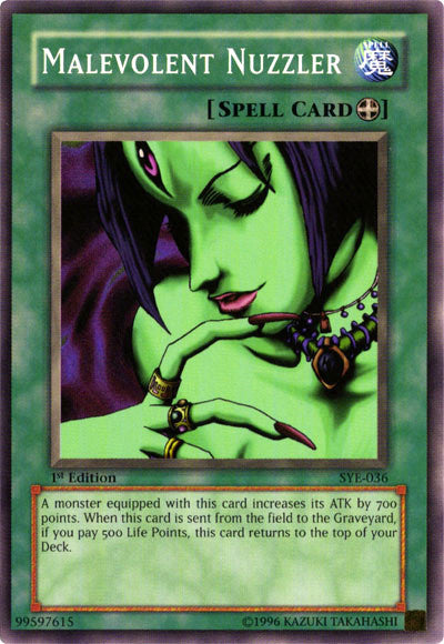Malevolent Nuzzler [SYE-036] Common Yu-Gi-Oh!