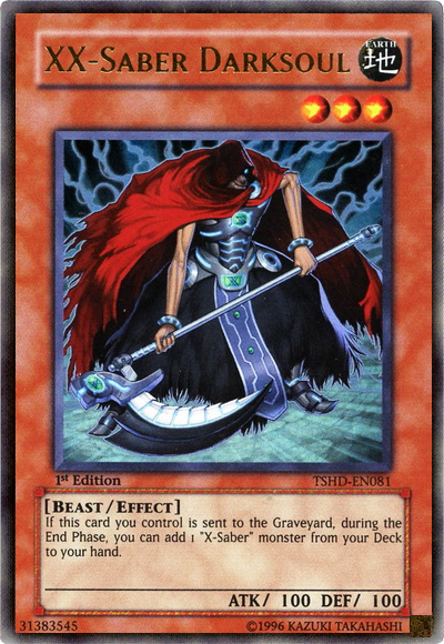 XX-Saber Darksoul [TSHD-EN081] Ultra Rare Yu-Gi-Oh!