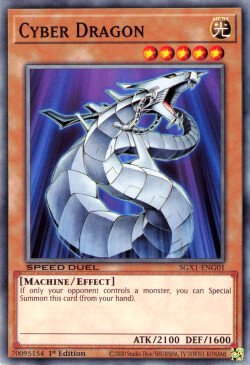 Cyber Dragon [SGX1-ENG01] Common Yu-Gi-Oh!