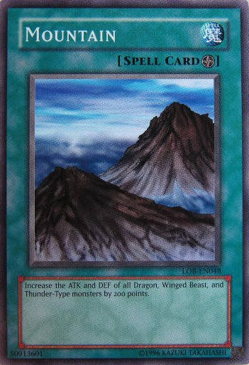 Mountain [LOB-EN048] Common Yu-Gi-Oh!