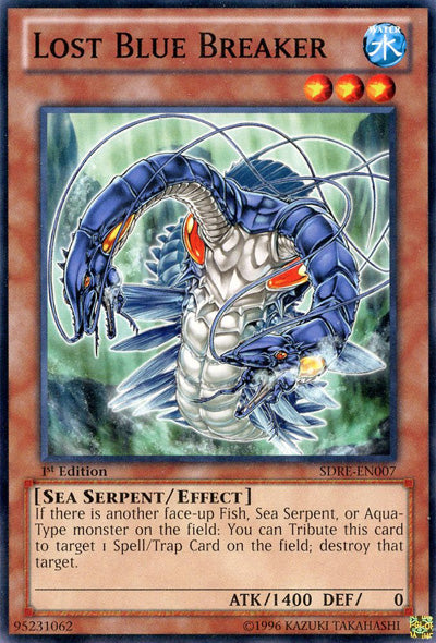 Lost Blue Breaker [SDRE-EN007] Common Yu-Gi-Oh!