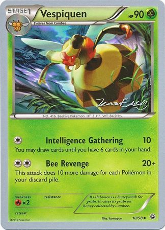 Vespiquen (10/98) (Bebe - Jesper Eriksen) [World Championships 2016] Pokémon