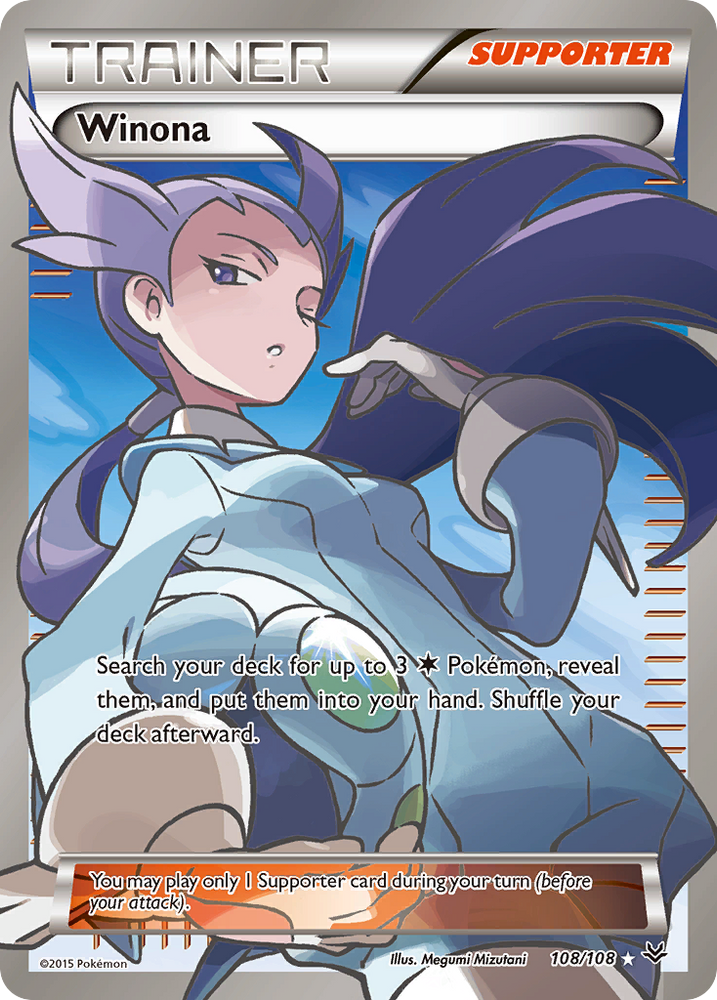 Winona (108/108) [XY: Roaring Skies] Pokémon