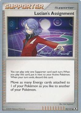 Lucian's Assignment (92/111) (Boltevoir - Michael Pramawat) [World Championships 2010] Pokémon