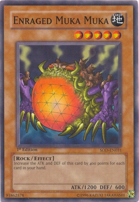 Enraged Muka Muka [SOD-EN031] Common Yu-Gi-Oh!