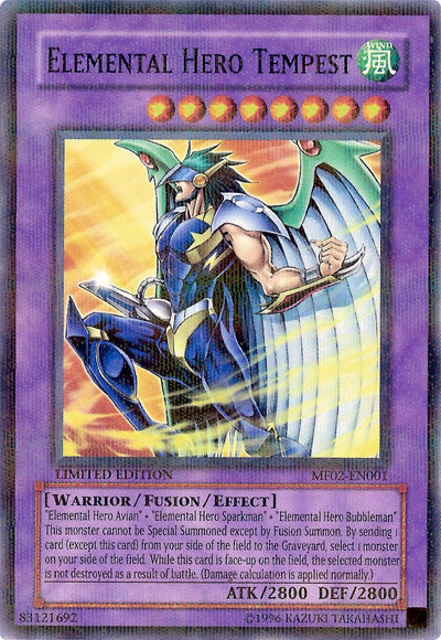 Elemental Hero Tempest [MF02-EN001] Rare Yu-Gi-Oh!