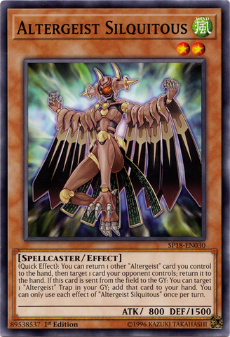 Altergeist Silquitous [SP18-EN030] Common Yu-Gi-Oh!