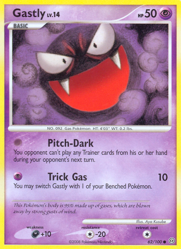 Gastly (62/100) [Diamond & Pearl: Stormfront] Pokémon