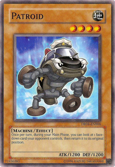Patroid [DR04-EN006] Common Yu-Gi-Oh!