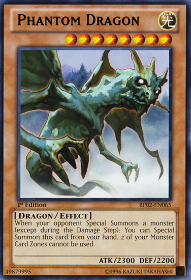 Phantom Dragon [BP02-EN065] Mosaic Rare Yu-Gi-Oh!