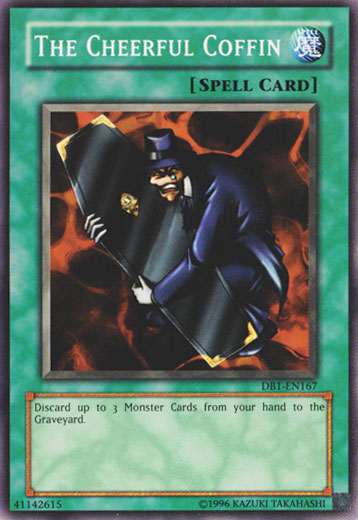 The Cheerful Coffin [DB1-EN167] Common Yu-Gi-Oh!
