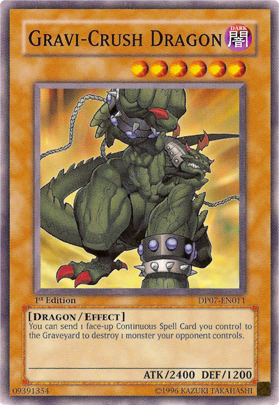 Gravi-Crush Dragon [DP07-EN011] Common Yu-Gi-Oh!