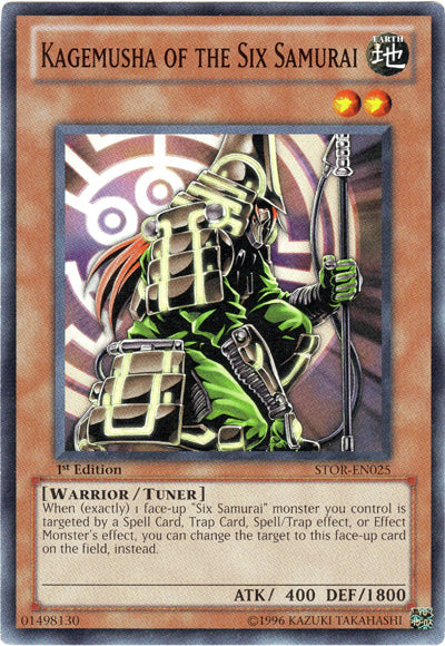 Kagemusha of the Six Samurai [STOR-EN025] Common Yu-Gi-Oh!