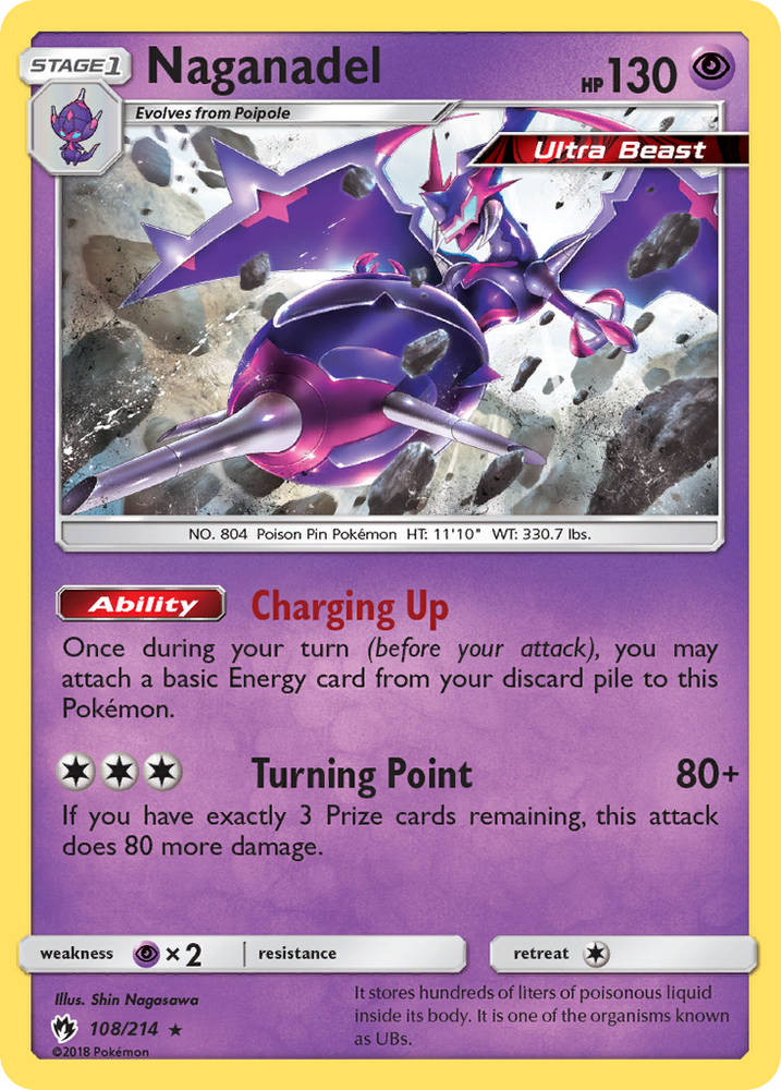 Naganadel (108/214) [Sun & Moon: Lost Thunder] Pokémon