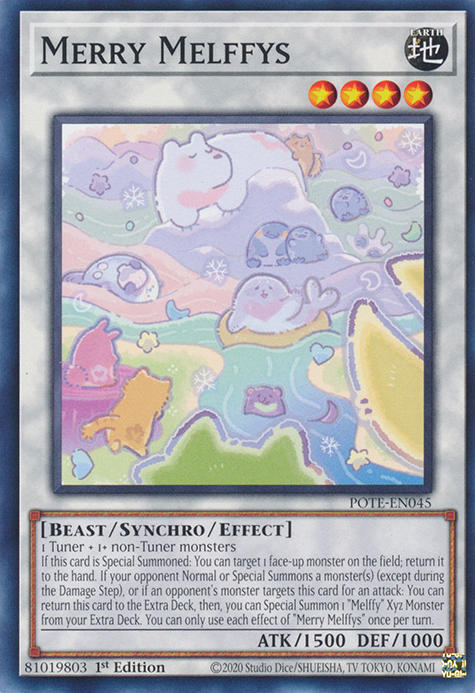 Merry Melffys [POTE-EN045] Common Yu-Gi-Oh!