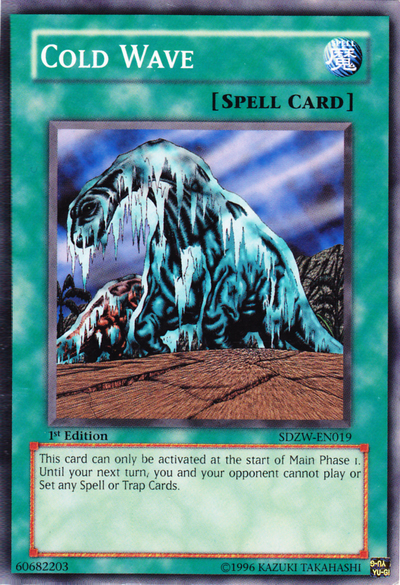 Cold Wave [SDZW-EN019] Common Yu-Gi-Oh!