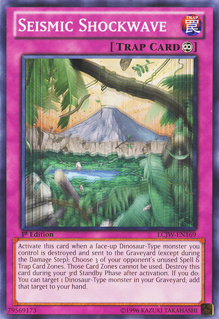 Seismic Shockwave [LCJW-EN169] Common Yu-Gi-Oh!