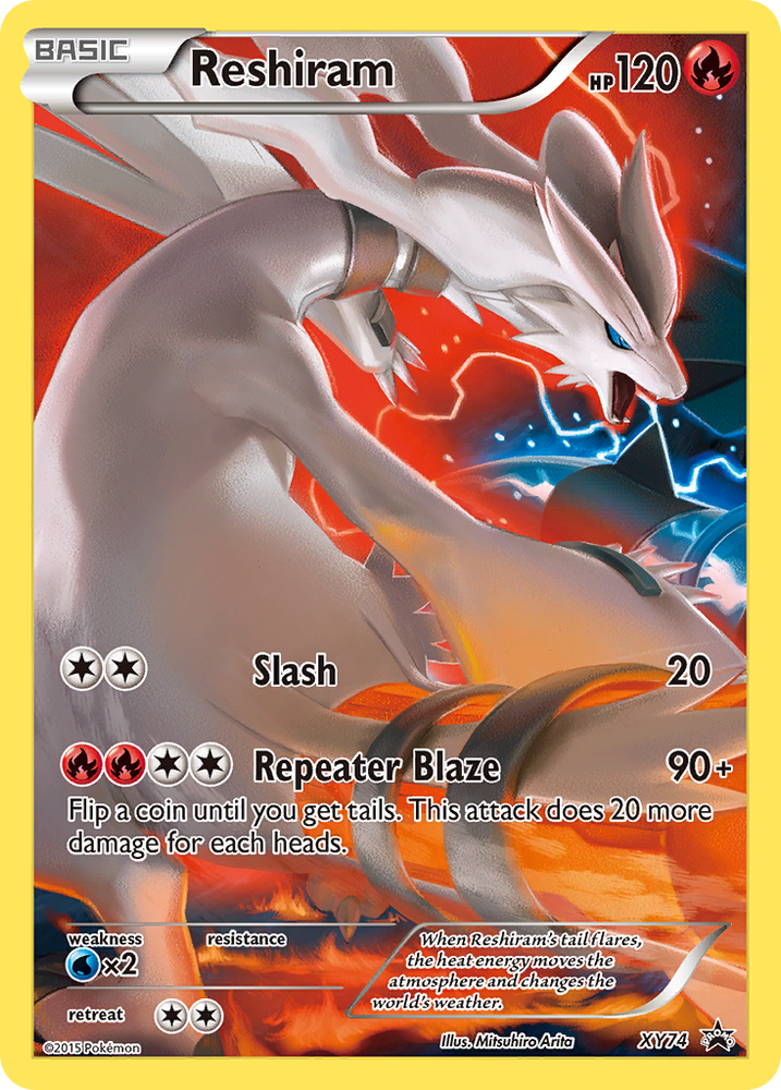 Reshiram (XY74) [XY: Black Star Promos] Pokémon