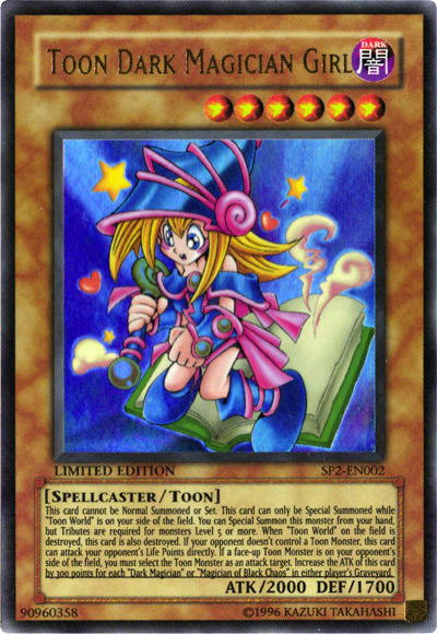 Toon Dark Magician Girl [SP2-EN002] Ultra Rare Yu-Gi-Oh!