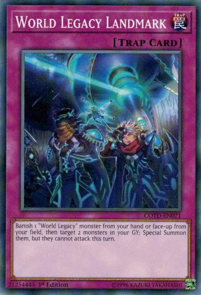 World Legacy Landmark [COTD-EN071] Common Yu-Gi-Oh!