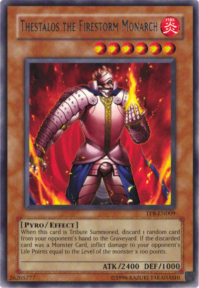 Thestalos the Firestorm Monarch [TP8-EN009] Rare Yu-Gi-Oh!
