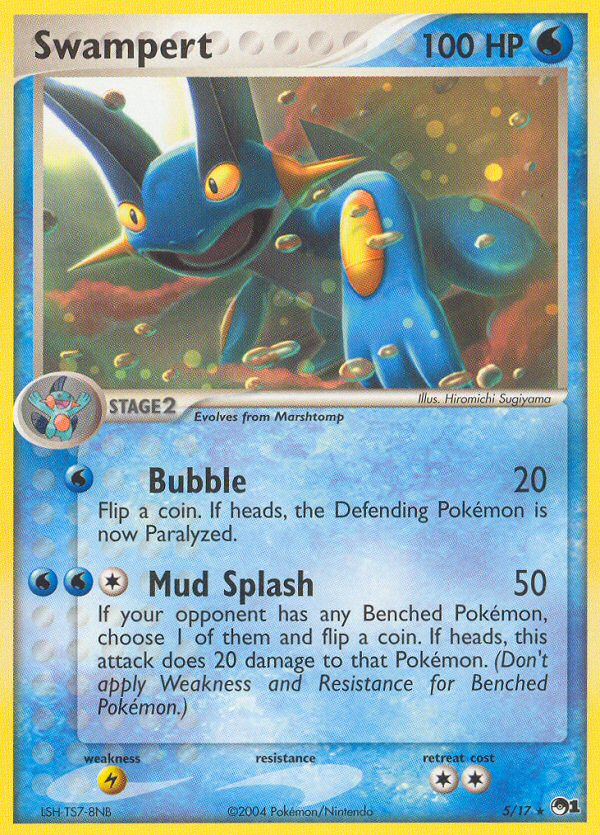 Swampert (5/17) [POP Series 1] Pokémon