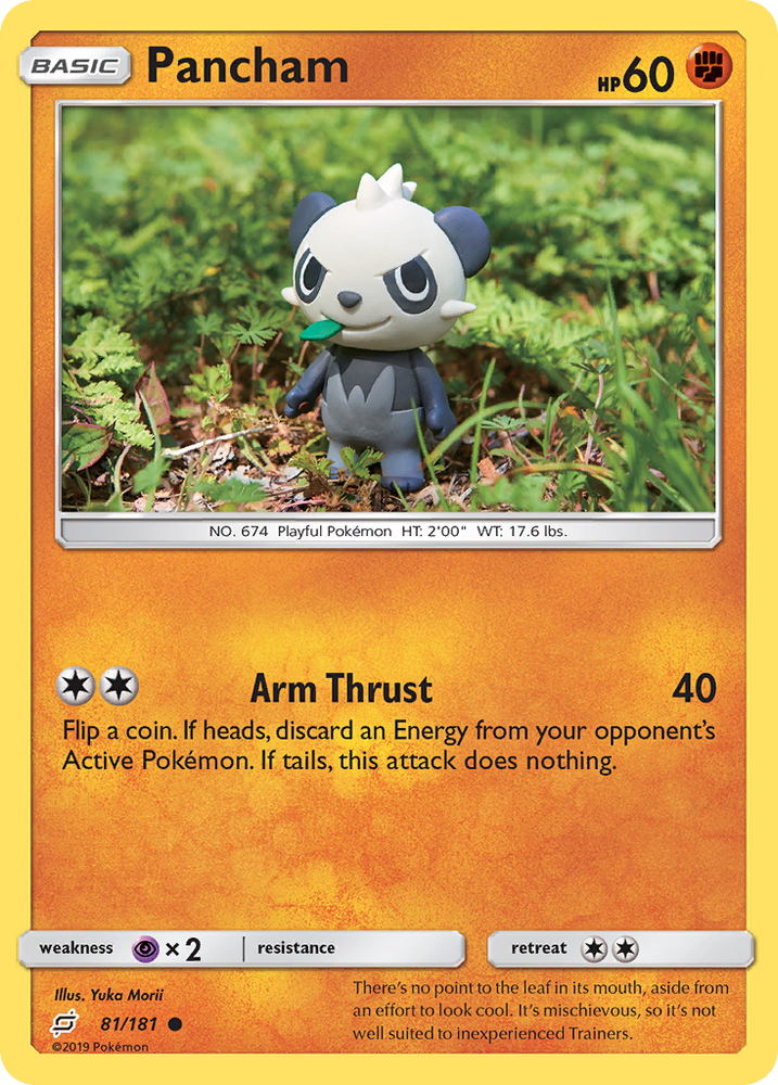 Pancham (81/181) [Sun & Moon: Team Up] Pokémon