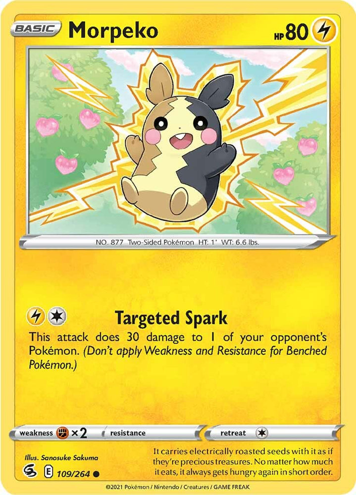 Morpeko (109/264) [Sword & Shield: Fusion Strike] Pokémon