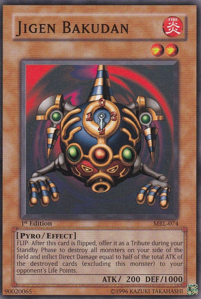 Jigen Bakudan [MRL-074] Common Yu-Gi-Oh!