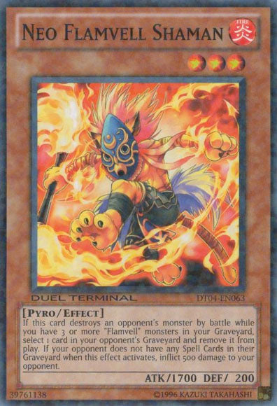 Neo Flamvell Shaman [DT04-EN063] Common Yu-Gi-Oh!
